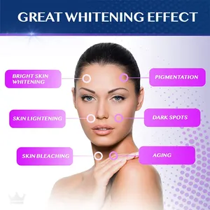 प्रभावी चमकती त्वचा पूरक शाकाहारी एल-ग्लूटाथिऑन Whitening गोलियाँ