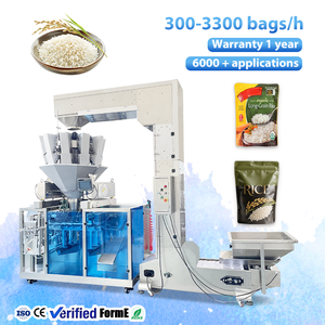 Máquina Automática de Llenado y Sellado de Bolsas Preformadas Doypack para Arroz, Granos de Job's Tears y Otros Alimentos - Product Image 1