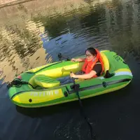 गर्मियों में उपयोग रबर कश्ती Inflatable नाव मछली पकड़ने