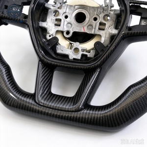 พวงมาลัยคาร์บอนไฟเบอร์สำหรับ Honda CRV HR-V Civic 11th Type R FL5 SI Acura Integra อุปกรณ์ตกแต่งรถยนต์ - Product Image 6