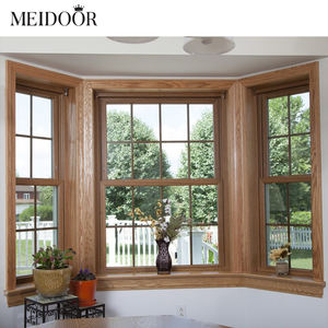 Fenêtres fixes en <span class=keywords><strong>baie</strong></span> et en arche en aluminium pour l'extérieur des usines, design moderne, grand cadre en verre avec persiennes et moustiquaire en acier inoxydable - Product Image 4