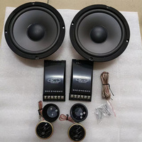 Altavoces Coaxiales de 2 Vías de Alta Potencia MAX 600W de 6.5 Pulgadas para Auto, Juego de Modificación para Puerta Delantera