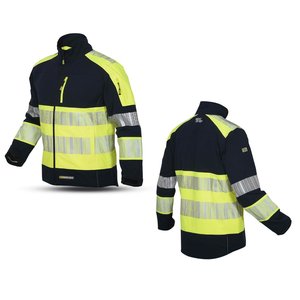 Chaqueta de Seguridad de Alta Visibilidad, Chaqueta Reflectante para Construcción, Trabajos en Carreteras y Uso Industrial - Product Image 4