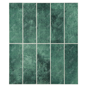 Azulejos de Pared Estilo Zellige, Hechos a Mano en España, Verdes, SPC, Autoadhesivos, Mosaico para Cocina - Product Image 6