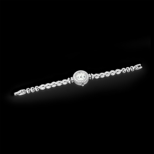 Reloj de pulsera con diamantes para mujer CITIZEN Movimiento de cuarzo Esfera de nácar 3BAR Resistente al agua Correa de latón - Product Image 6