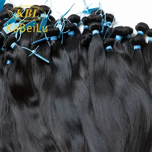 Kbl Haar Maagdelijke Braziliaanse Haar Inslag, 12a Virgin Onverwerkte Brazilian Hair Weave, Kabeilu Haar Bedrijf Kopen Haar