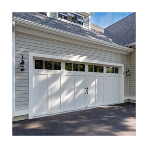 Hiện đại công nghiệp cán màn trập cửa sạch kính không thấm nước PVC nhựa thép tính năng tự động mở phong cách cho cửa nhà để xe - Product Image 3