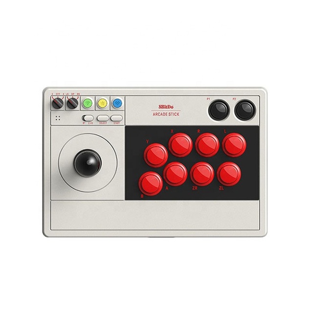 Rocker Game Controller 8BitDo V3 Arcade Joystick 3 Mode BT 2.4GHz Wireless USB Wired Fight Stick for Nintend Switch PC