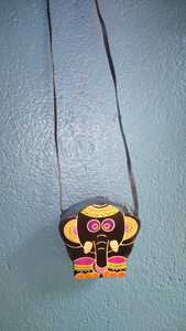 กล่องไม้รูปรถทาสีด้วยมือตามสั่งสำหรับเด็กเก็บเหรียญเครื่องประดับอัญมณีสำหรับใส่เครื่องเขียนทำจากหนัง - Product Image 6