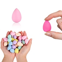 Mini Éponge de Maquillage Beauté Économique Multicolore Ultra Douce pour Fond de Teint Poudre Liquide