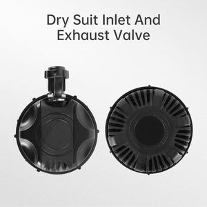 DIDEEP - Conjunto de Válvula de Inflado y Escape para Traje de Buceo Profesional - Product Image 1