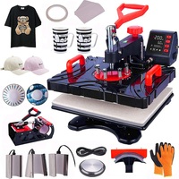 Machine de Presse à Chaud Freesub 11 en 1 pour Stylos, Tasses, Casquettes, Sublimation d'Impressions pour T-shirts P8100-11