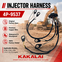 Faisceau de câblage d'excavatrice KAKALAI 4P-9537, faisceau de câblage d'injecteur de carburant pour moteur CAT 345B 365B C12 3176B