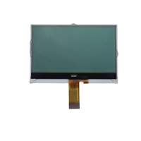 Penjualan Langsung Pabrik COG 13264 Layar Grafis LCD FSTN Monokrom dengan Lampu Latar LED Putih