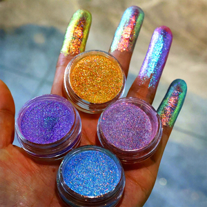 Optical Rainbow Chameleon <strong>Pigment</strong> Manufacturer Ultra Shift Hypershift <strong>Holographic</strong> Powder For Eye Shadow - Product Image 1