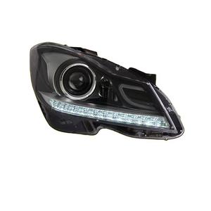 YLB - Par de Faros Delanteros Nuevos de 12 V y 6000 K para Mercedes-Benz Clase C W204 C180 C200 <span class=keywords><strong>C26</strong></span> 2011-2014, Bombillas H4 para Reequipamiento/Actualización - Product Image 5