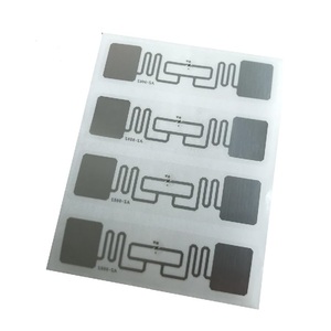 Etiqueta adhesiva pasiva de papel con incrustaciones secas de formas personalizadas, etiqueta de seguridad de seguimiento a prueba de manipulaciones UHF <span class=keywords><strong>Rfid</strong></span>, etiqueta de joyería - Product Image 3