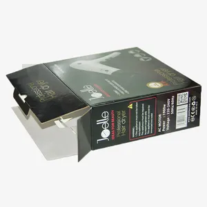 Custom Printed E-Flute Corrugated Boxes Package Box For Hair Dryer Small Household Appliance Packaging