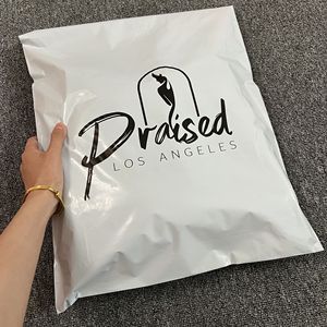 Bolsas de Correo de Poliéster Reciclado Negras con Logotipo Personalizado para Envíos de Ropa, Sobres de Embalaje Confiables - Product Image 5