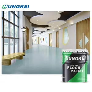 低价有机溶剂喷涂，用于木材和混凝土车库环氧树脂自填系统地坪漆