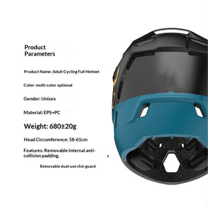 Casque de vélo sportif intégral détachable pour adultes, VTT, descente, vélo d'équilibre et trottinette, casque VTT ultra-léger - Product Image 6