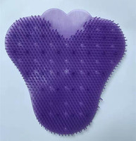 Tamis d'urinoir et désodorisant de luxe modernes anti-éclaboussures Tapis d'urine jetables en PVC et silicone pour toilettes pour hôtels