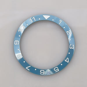Bisel de Cerámica y Aluminio para Reloj Automático de 40 mm, Compatible con Insertos de 38 mm, Piezas de Relojería, Estilo SUB <span class=keywords><strong>GMT</strong></span>, Gran Venta - Product Image 4