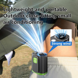 Ventilateur portable mini G03 120 à vitesse réglable, rechargeable par USB, pour <span class=keywords><strong>camping</strong></span> et voyage, à clipser sur ceinture ou collier, 10000 mAh - Product Image 6