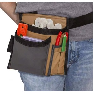 Muestra Gratuita: Bolsa de Herramientas de 5 Bolsillos de un Solo Lado/Apriador de Herramientas para Carpinteros y Constructores, Construcción de Lona Resistente - Product Image 4