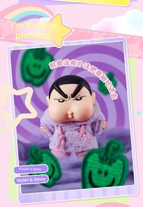 Caja Sorpresa con Colgante de Peluche de PVC de Crayon Shin New Mood, Adornos de Muñecas Lindas Hechas a Mano - Product Image 6