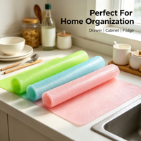 Tapis rectangulaire en EVA écologique OEM, imperméable, antidérapant, pour étagère de cuisine, réfrigérateur, armoire, table, tiroir