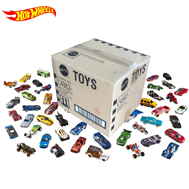2022 NEU 72 Stück Original Hot Wheels Ungeöffnete Modelle Auto Druckguss 1/64 Legierung Rennwagen Kinder Jungen Spielzeug für Kinder Geburtstags geschenke