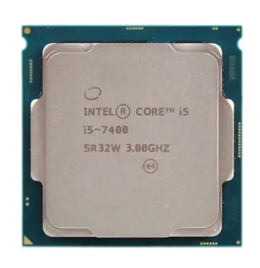 Core Processor i5 7400 Quad core 3.0GHz 6MB Cache LGA1151 for Desktop CPU Processors i5 7400