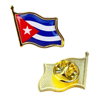 Gants de boxe Cuba, décorations personnalisées pour événements sportifs, accessoires de haute qualité sur le thème du drapeau national pour les fans, ensemble d'accessoires pour encourager