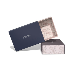 Biểu Tượng Tùy Chỉnh Sang Trọng Trượt Bìa Cứng Nhắc Các Tông Giấy Bao Bì Quà Tặng Nhỏ Hộp Ngăn Kéo Với Ribbon Xử Lý Đối Với Đồ Trang Sức Bao Bì - Product Image 5