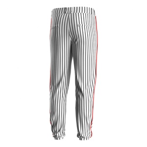 Design Sublimation Botton Stripe Pants <b>Baseball</b> Youth Wear <b>Baseball</b> Pants Men - Product Image 4