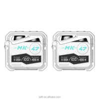 Muestra Gratuita de Auriculares MK47 OEM ODM, Auriculares para Juegos, Auriculares TWS, Auriculares Inalámbricos para Juegos