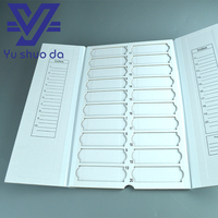 Microscope Slide Tray 20 Piece Mailer Storage Cardboard Tray Microscope Slide Holders