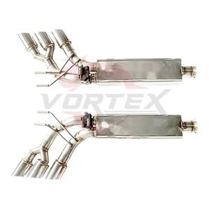 ท่อไอเสีย Vortex High Performance Side Exit สำหรับ G63 AMG W464 สแตนเลสสตีล เสียงดังทรงพลัง - Product Image 4