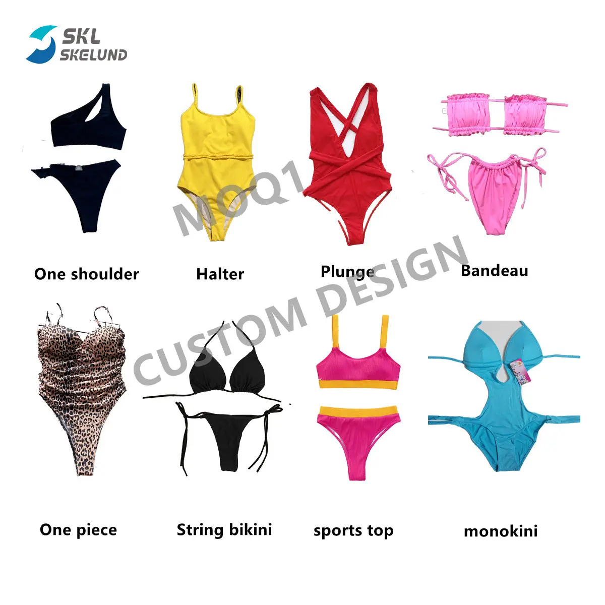 2022 MOQ 1 Biquínis Preço Barato Personalizado Private Label Personalizados Mulheres Sexy Swimwear Beachwear Maiô Menina Costume Bikini Set