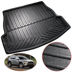 Car Rear Trunk <b>Cargo</b> Liner Boot Tray <b>Cover</b> Matt Mat Floor Carpet Kick Pad for Toyota RAV4 2019 2020 XA50 - Product Image 1