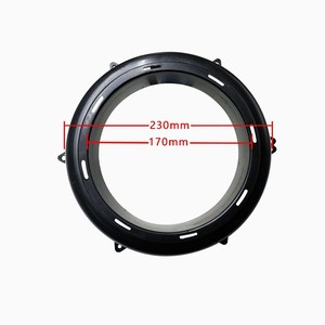 Anneau de filtre à huile pour hotte Sakura, 230 mm d'extérieur, 170 mm d'intérieur, anneau d'étanchéité en plastique pour les modèles plus anciens - Product Image 1