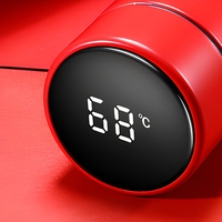 Bouteille d'eau intelligente avec affichage de la température LED, en acier inoxydable sous vide, promotion, étanche, avec infuseur à thé, accessoires, boîte blanche