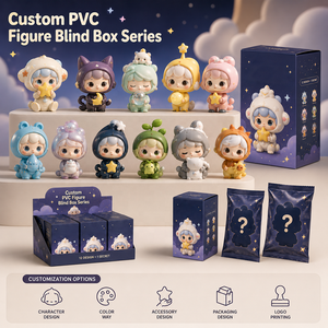 Figuras Coleccionables Personalizadas OEM ODM a Escala 1/12, Mini Figuras <span class=keywords><strong>Pop</strong></span> de PVC en Caja Ciega para Tiendas Minoristas, Tiendas de Regalos y Colecciones - Product Image 1