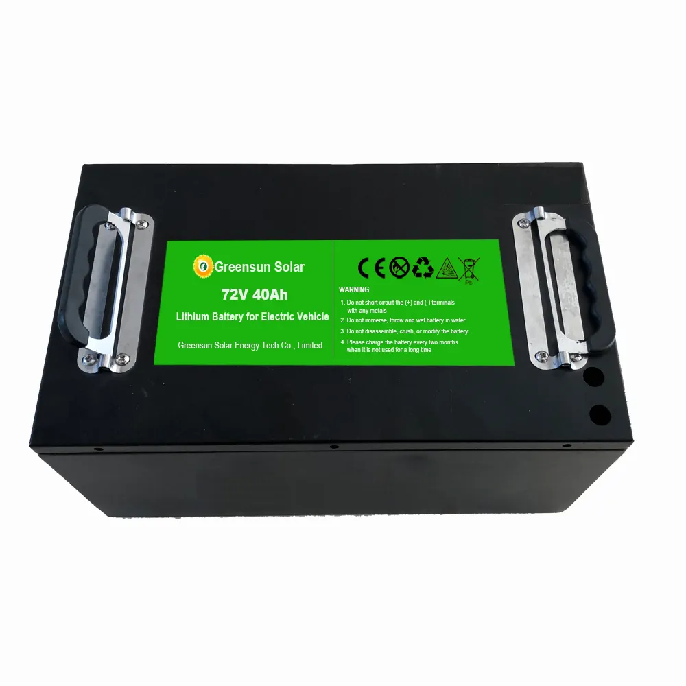 72 Volt Lifepo4 Battery Pack 72 V 40Ah 50Ah 60Ah 100Ah Pin Lithium Ion Cho Xe Đạp Điện