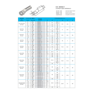 Connecteurs de raccordement à sertir pour câbles électriques automobiles 220V, homologués UL, en <span class=keywords><strong>cuivre</strong></span> étamé, type DIN, pour fils et câbles - Product Image 5