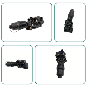 Support de filtre à huile compatible avec <span class=keywords><strong>Audi</strong></span> <span class=keywords><strong>A6</strong></span> S6 A4 S4 A3 S3 TT Volkswagen EOS Passat Golf Altea 2004-2010 06F115397F 06F115397H - Product Image 5