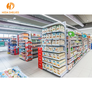 ODM OEM siêu thị hiển thị Giá cửa hàng tiện lợi cửa hàng bán lẻ kệ, Euro phong cách Gondola kệ - Product Image 3