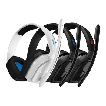 Original Logitech A10 Esports Head-Mounted Gaming RGB Computer Microphone PS4 Pc Computer Game Headset Wireless Sound Headphones