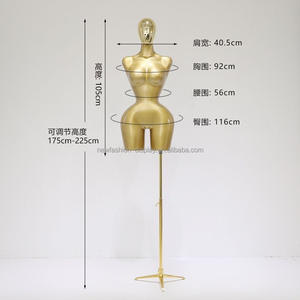 매력적인 여성 플러스 사이즈 L 상체 큰 엉덩이 큰 가슴 <span class=keywords><strong>ABS</strong></span> 플라스틱 페인트 하이 엔드 마네킹 - Product Image 2